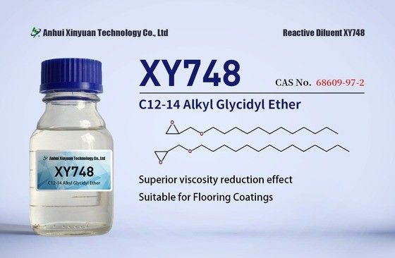 C12-14 Alkyl Glycidyl Ethers, AGE XY748/XY748A, CAS 68609-97-2, เลขที่ EC 271-846-8, สูตรโมเลกุล C15-17H30-34O2, ออกซิเรน, โมโน[(C12-14-alkyloxy)methyl] derivs.