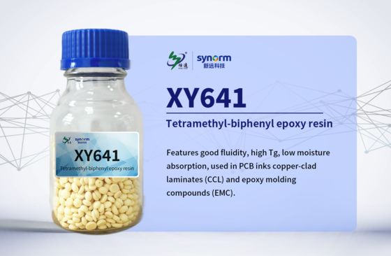 XY641 Tetrakis Hydroxymethyl Diphenylol Propane Epoxy Resin CAS 85954-11-6 4,4'-Bis ((2,3-epoxypropoxy) -3,3